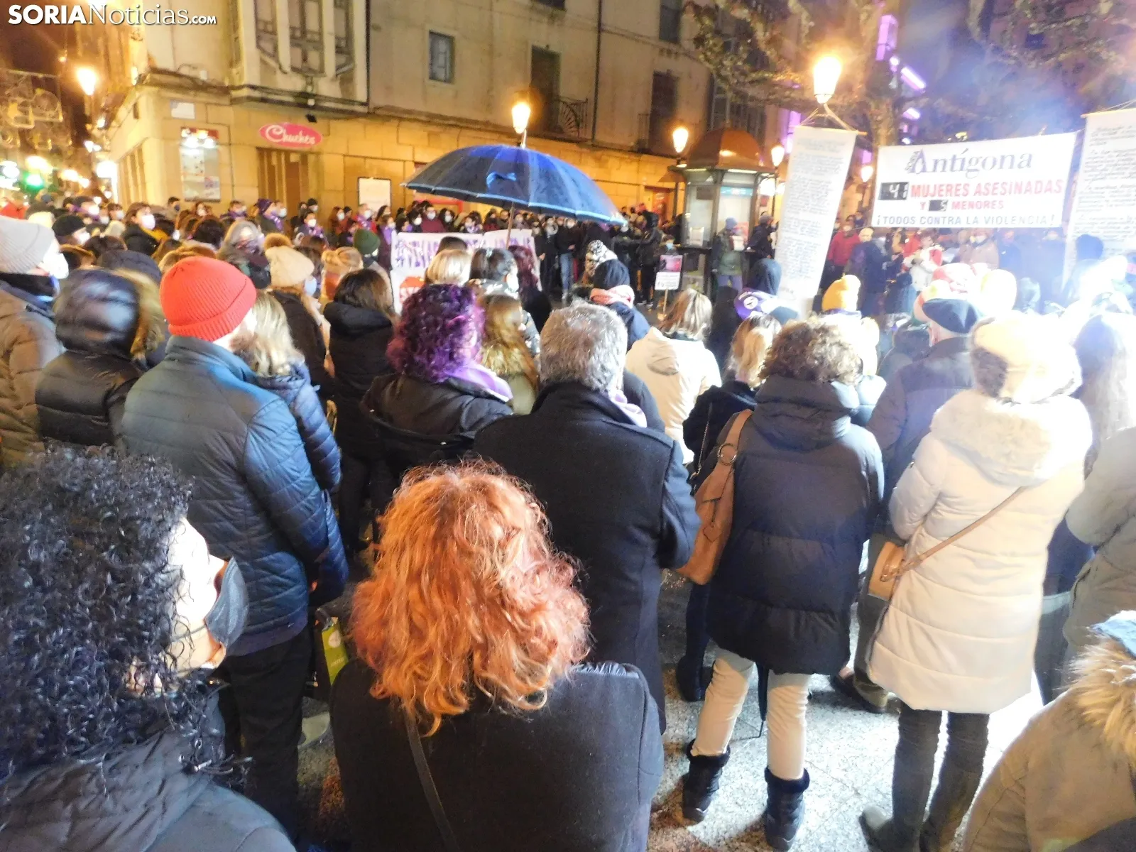 Una imagen del 25-N este jueves. /SN