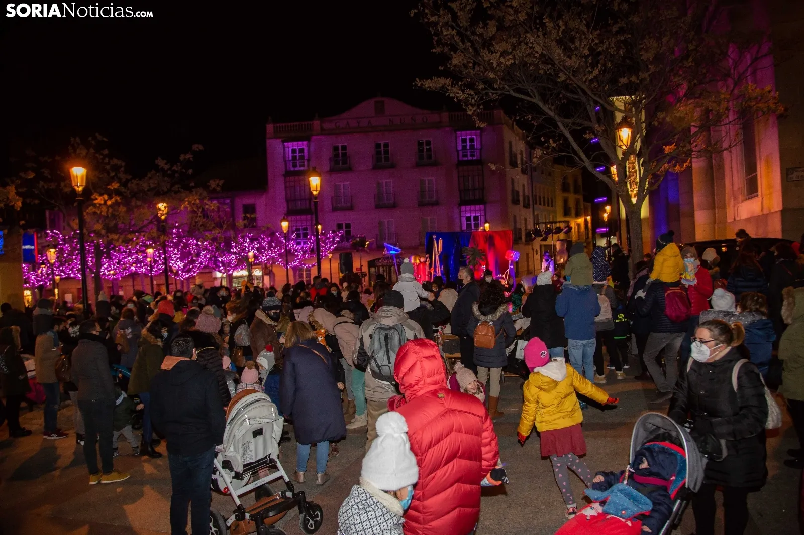 Soria ilumina la Navidad / María Ferrer