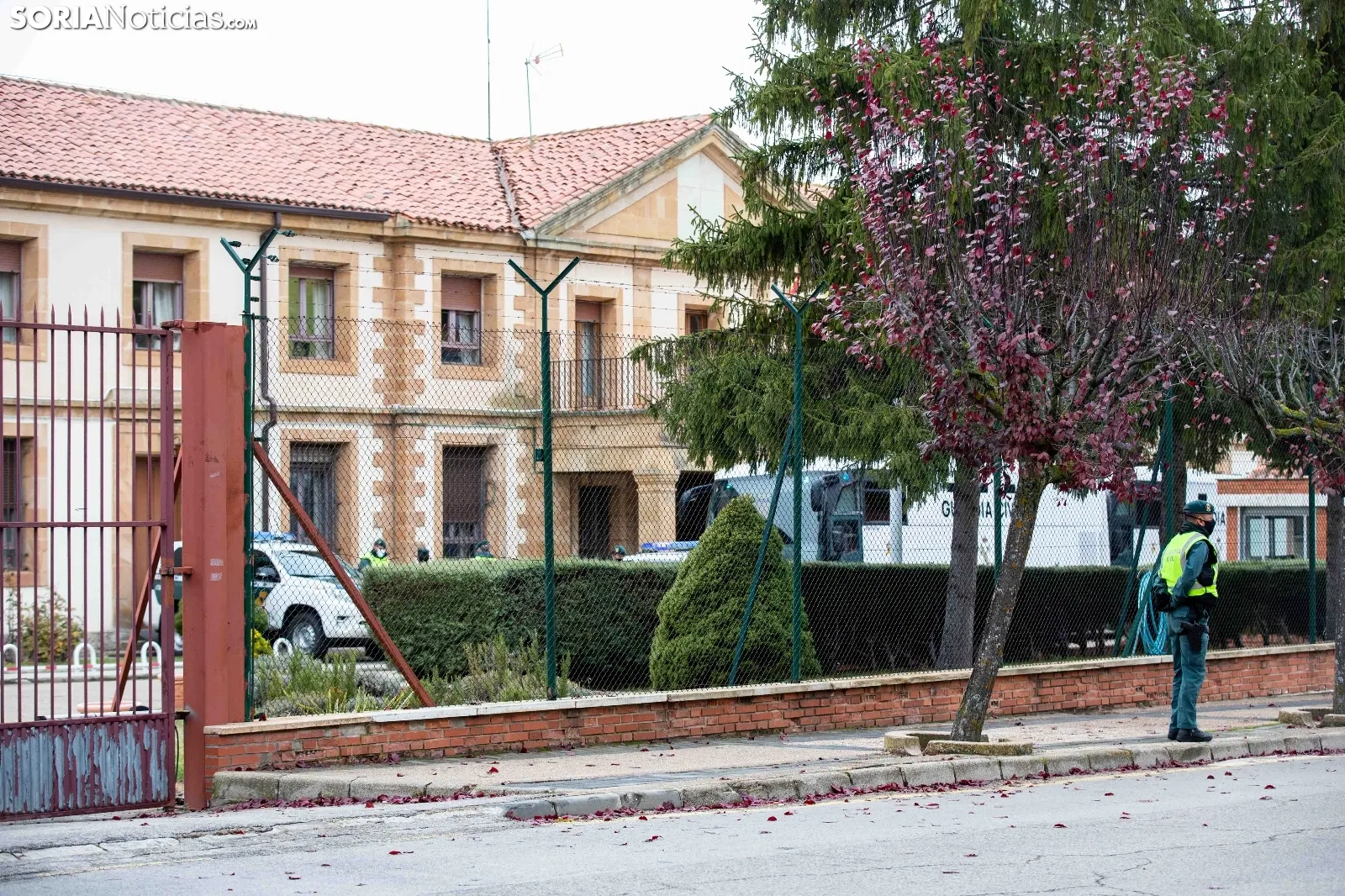 Traslado de los internos a la prisión de Las Casas