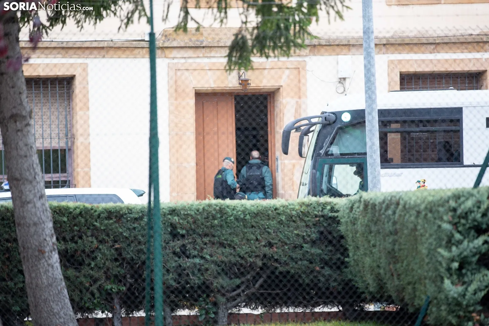 Traslado de los internos a la prisión de Las Casas