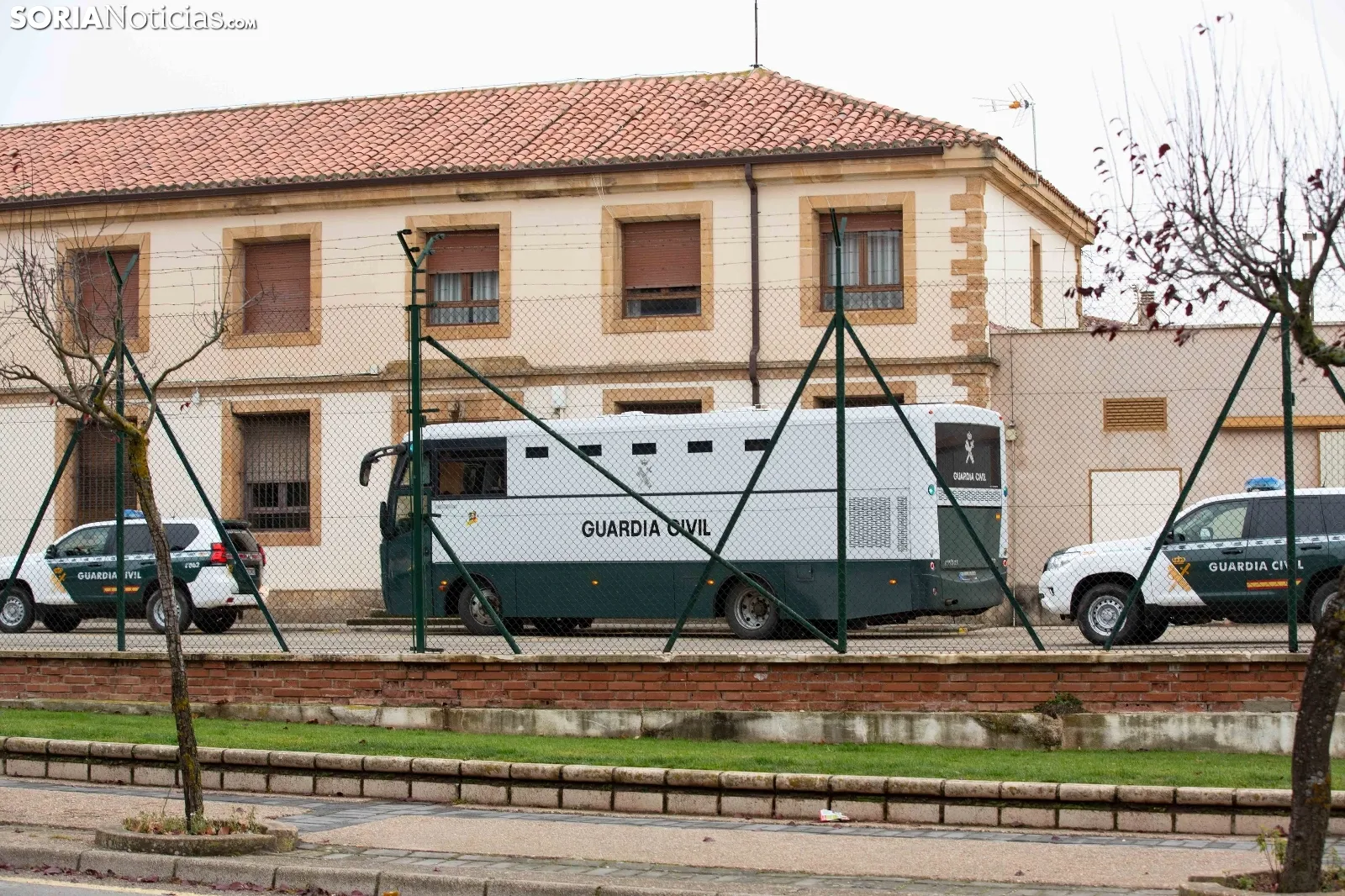 Traslado de los internos a la prisión de Las Casas