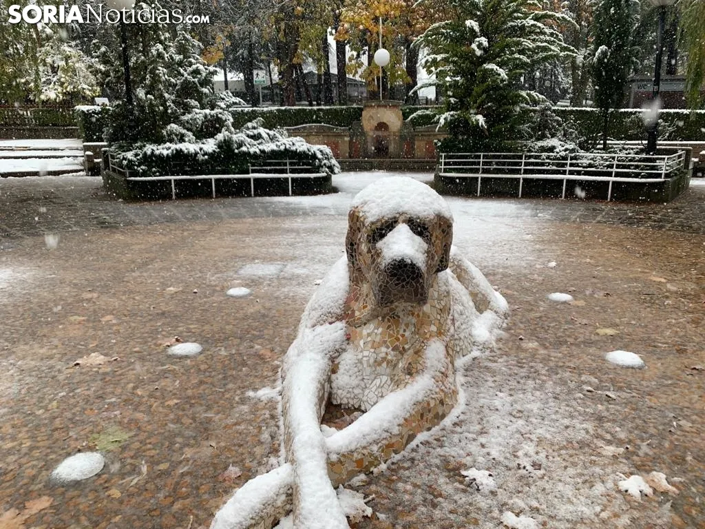 Foto 16 - Galer&iacute;a: Estampas nevadas de lugares emblem&aacute;ticos de Soria
