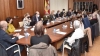 Una imagen de la reunión en la sede de la Junta en Soria. /Jta.