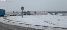 Una imagen de la N-122 esta tarde. /SN