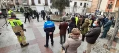 Una imagen del acto de homenaje de este lunes. /SN