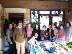 Foto 3 - Victoria Pérez celebra su centenario acompañada de su familia entre Soria y Cihuela