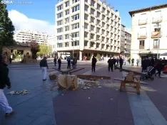 La Cabaña Real de Carreteros en el centro de Soria. 