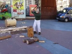 La Cabaña Real de Carreteros en el centro de Soria. 