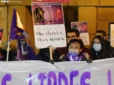 Una imagen del 25-N este jueves. /SN