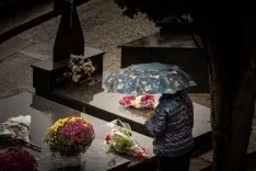 Jornada previa de Todos Los Santos en el Cementerio de Soria./ Fotos: Viksar Fotografía.