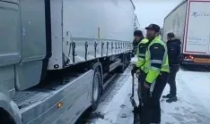 Una imagen de la N-122 esta tarde. /SdG