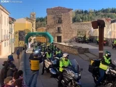 Foto 4 - Galer&iacute;a: Casi 200 motos inundan la Plaza Mayor de Soria