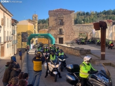 Foto 5 - Galería: Casi 200 motos inundan la Plaza Mayor de Soria