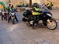 Foto 6 - Galer&iacute;a: Casi 200 motos inundan la Plaza Mayor de Soria