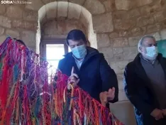 Visita de Mañueco a Monteagudo de las Vicarías.