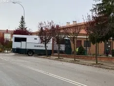 Traslado de los presos de la cárcel de Soria. /María Ferrer