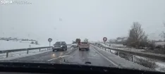 Una imagen de la N-122 esta tarde. /SN