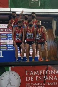 Foto 3 - Atletismo Numantino, tercero por equipos en absoluto y segundo en Sub-23 el Campeonato de Espa&ntilde;a Campo a Trav&eacute;s