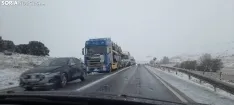 Una imagen de la N-122 esta tarde. /SN