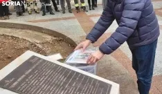 Una imagen del acto de homenaje de este lunes. /SN