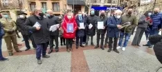 Una imagen del acto de homenaje de este lunes. /SN