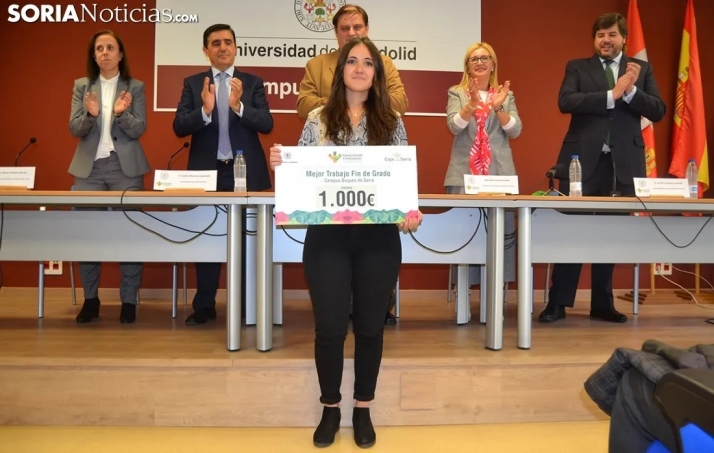 La Cátedra CeI premia las mejores investigaciones del Campus de Soria