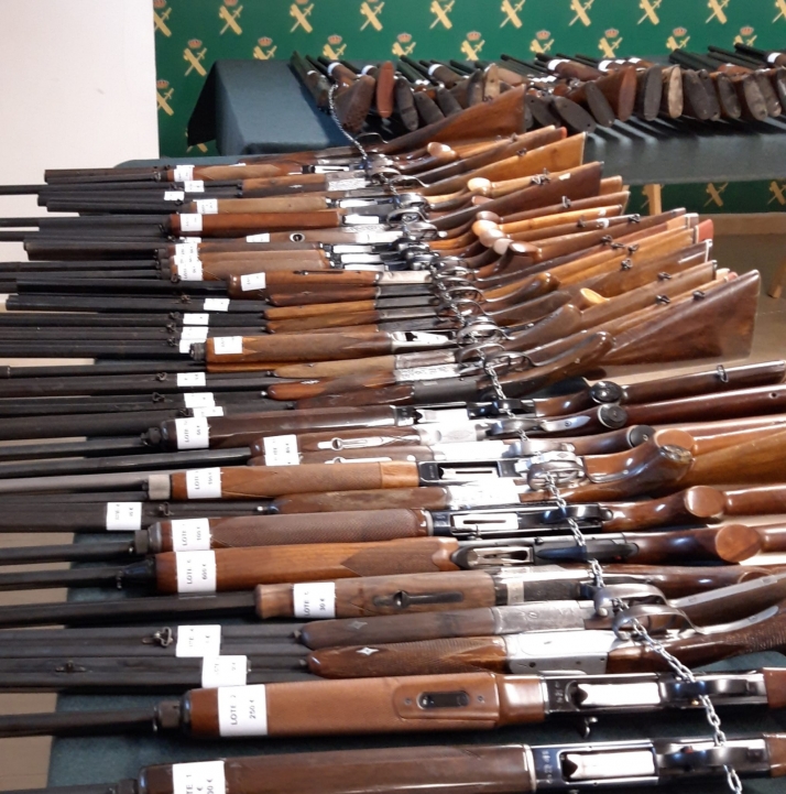 Últimas subastas de armas en Castilla y León