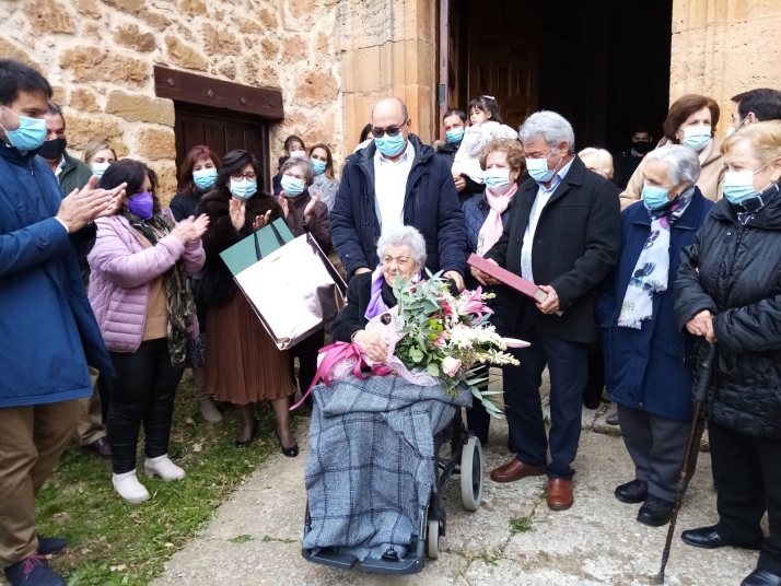 Cubo de la Solana celebra los 101 años de Cecilia Díez Lafuente