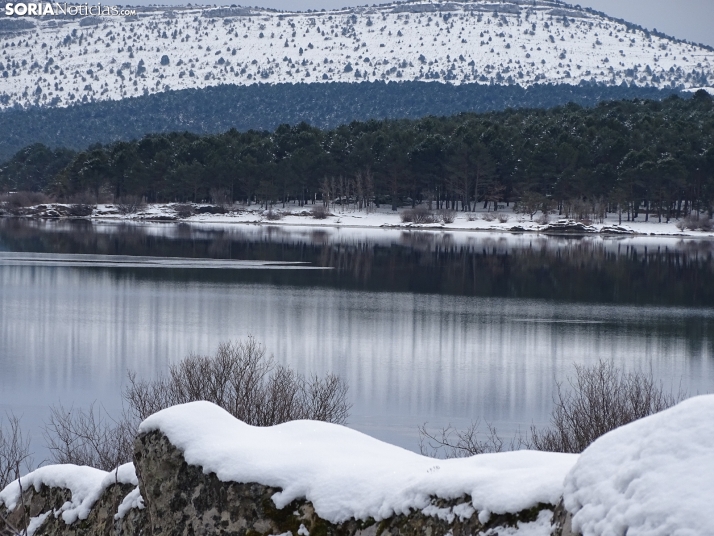 La nieve calma las urgencias en La Cuerda del Pozo