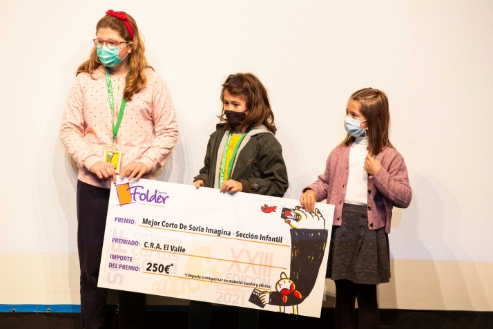 El Certamen de Cortos entrega sus primeros premios, los del Soria Imagina