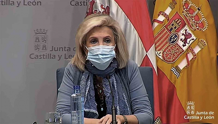Verónica Casado, consejera de Sanidad de Castilla y León. /Jta.
