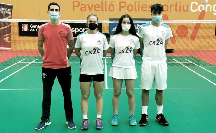 El volantista soriano Javier Barrios  destaca en el Nacional sub17 de bádminton 
