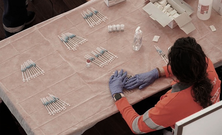 Esta semana concluye la vacunación conjunta frente a la gripe y la dosis de recuerdo COVID-19 en varias zonas de la provincia