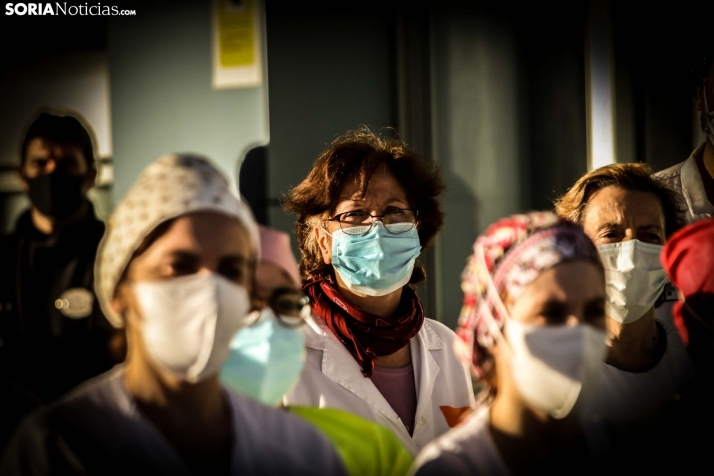 Los sanitarios, preocupados por la posible colisión entre la gripe y el Covid-19