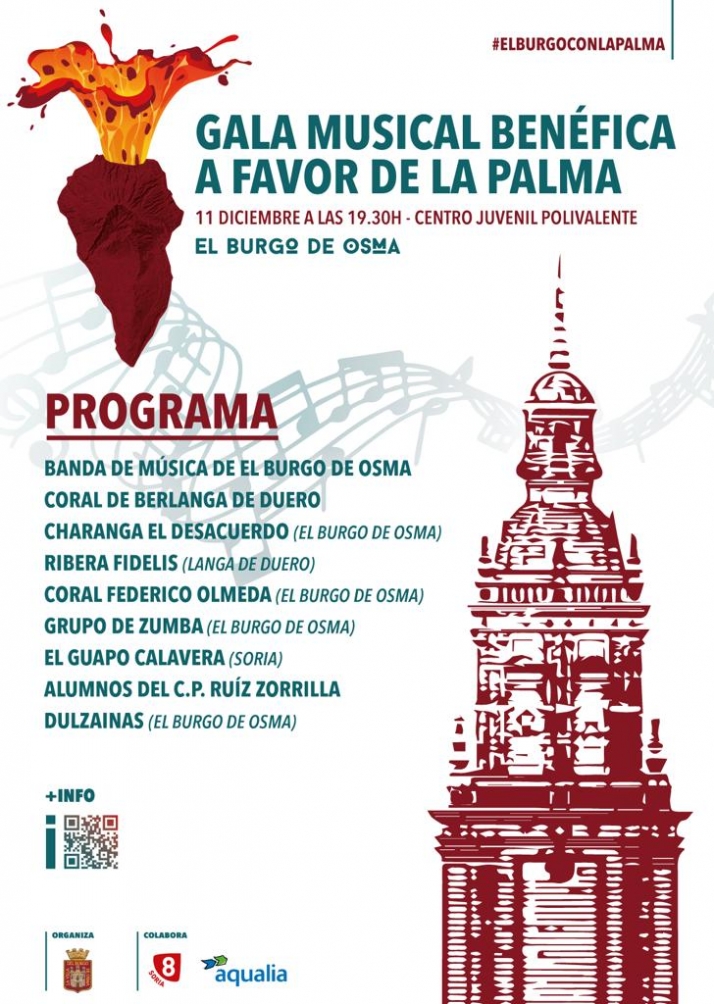 A la venta las entradas de la gala por La Palma que se har&aacute; el 11 de diciembre en El Burgo