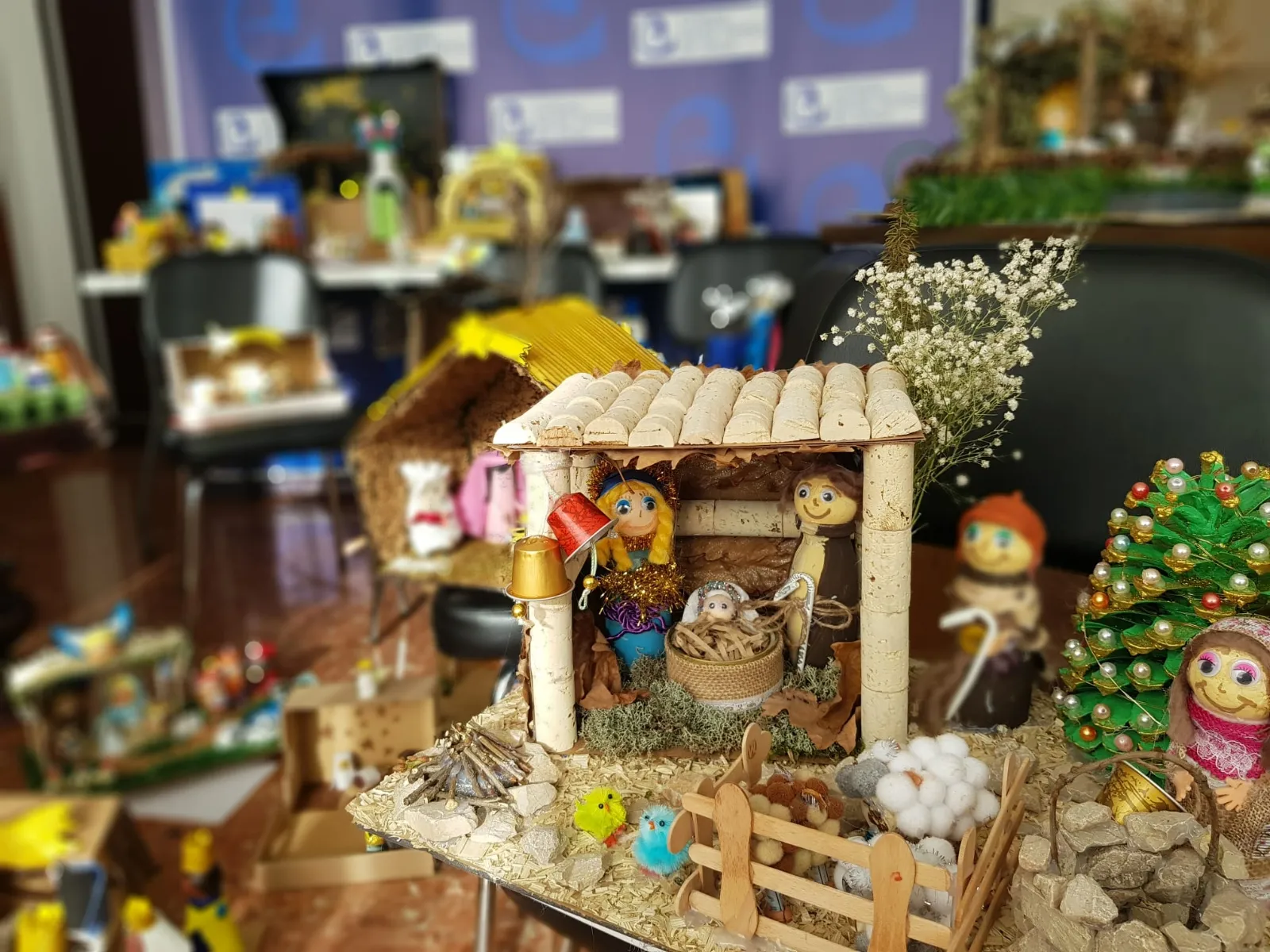 Algunos de los conjuntos presentados. 