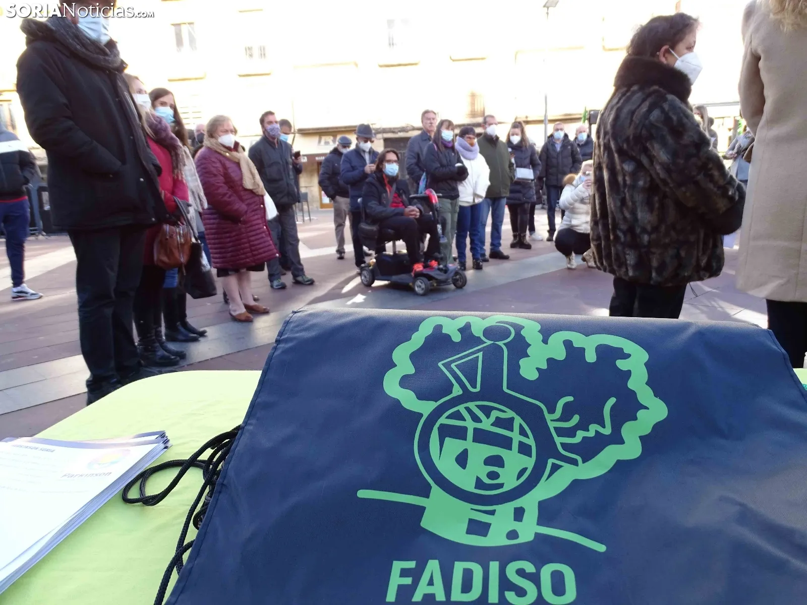 Una imagen de la conmemoración hoy en Granados. /SN