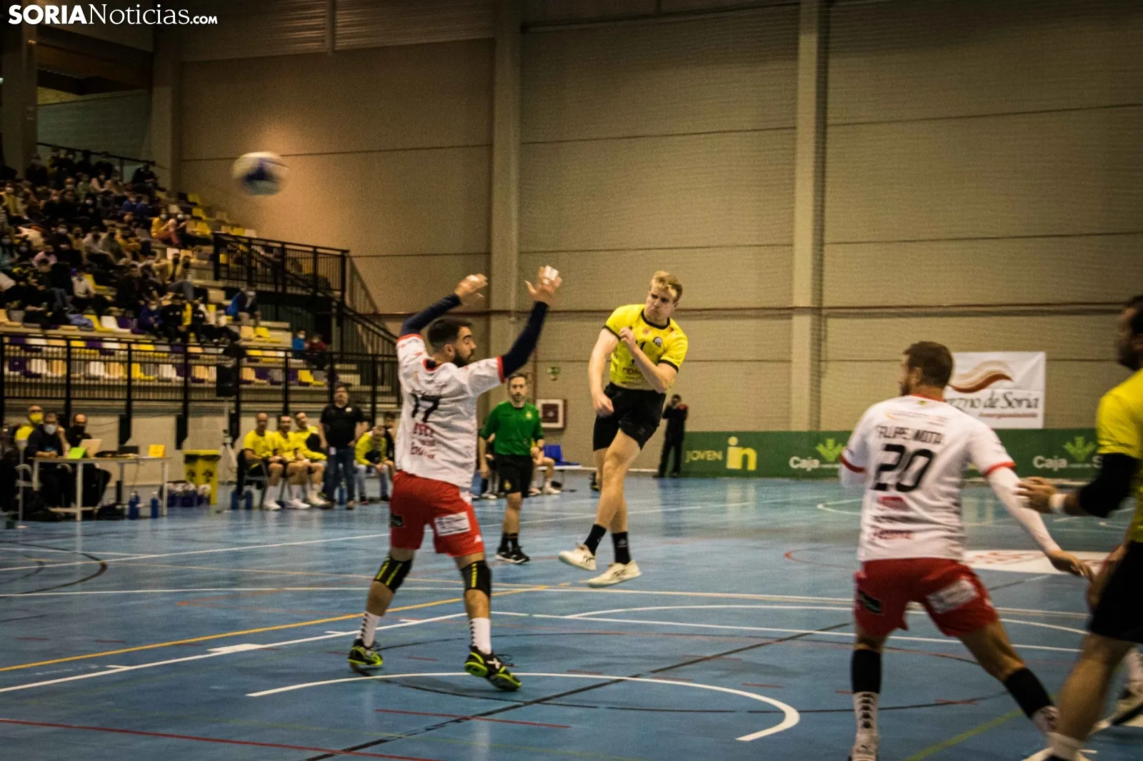 Las mejores imágenes del BM Soria vs BM Nava./ Foto: Viksarfotografia.
