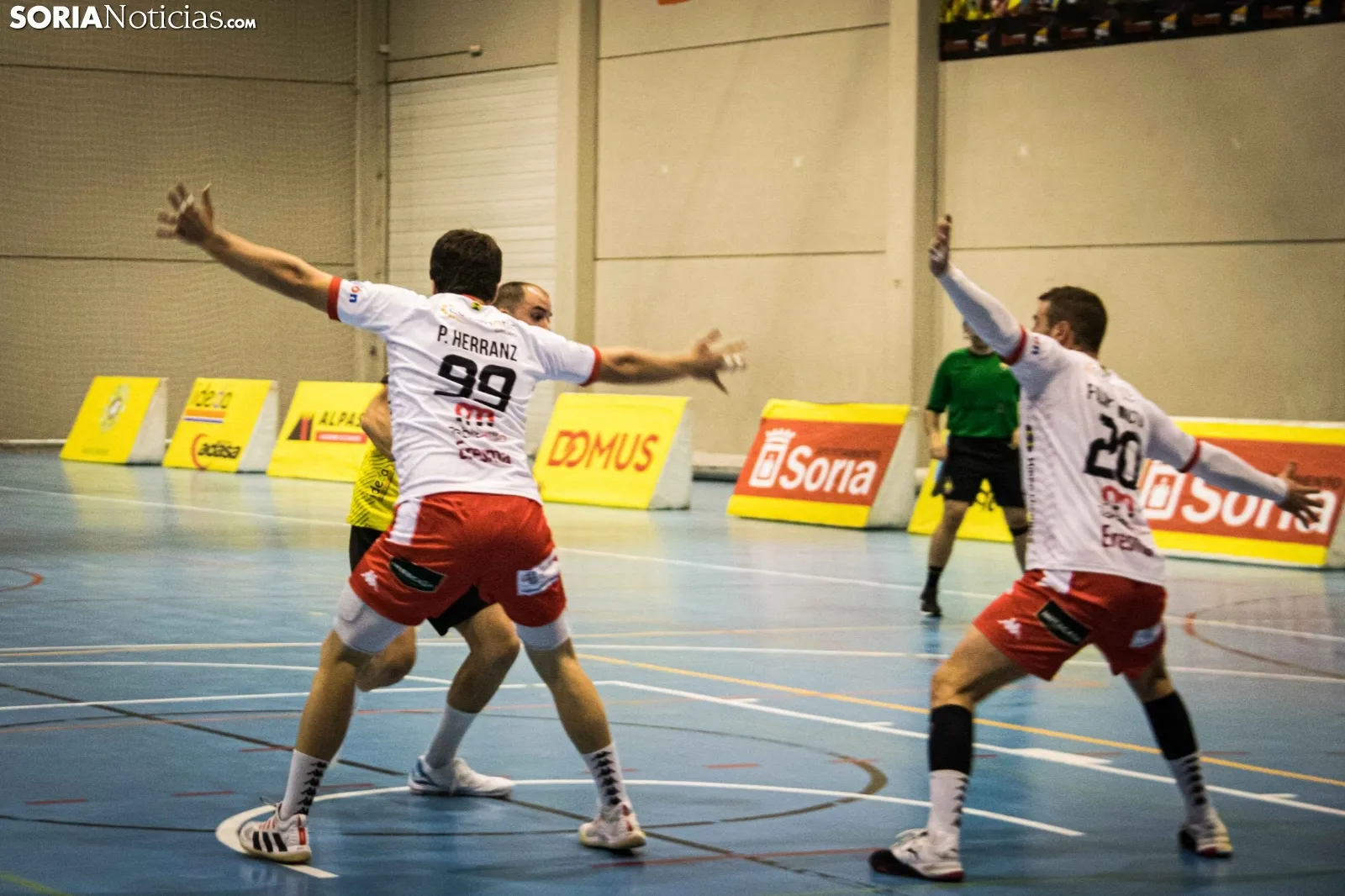 Las mejores imágenes del BM Soria vs BM Nava./ Foto: Viksarfotografia.