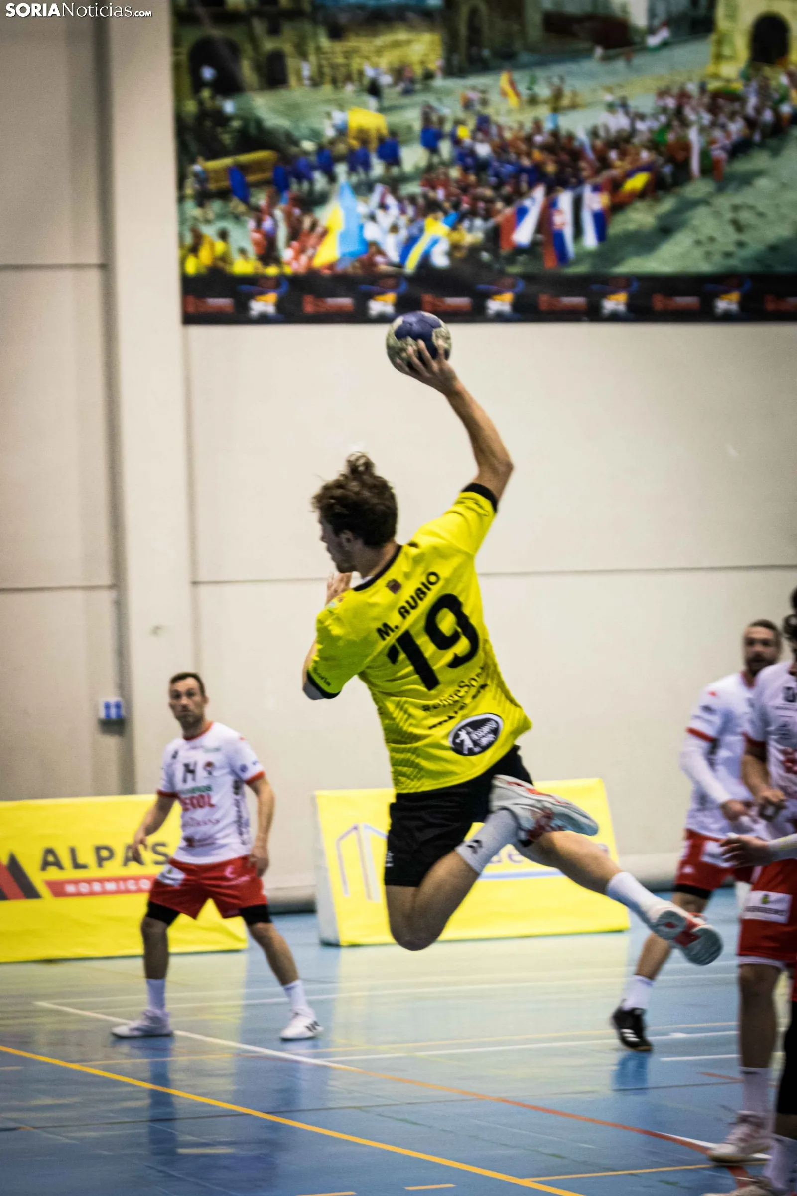 Las mejores imágenes del BM Soria vs BM Nava./ Foto: Viksarfotografia.