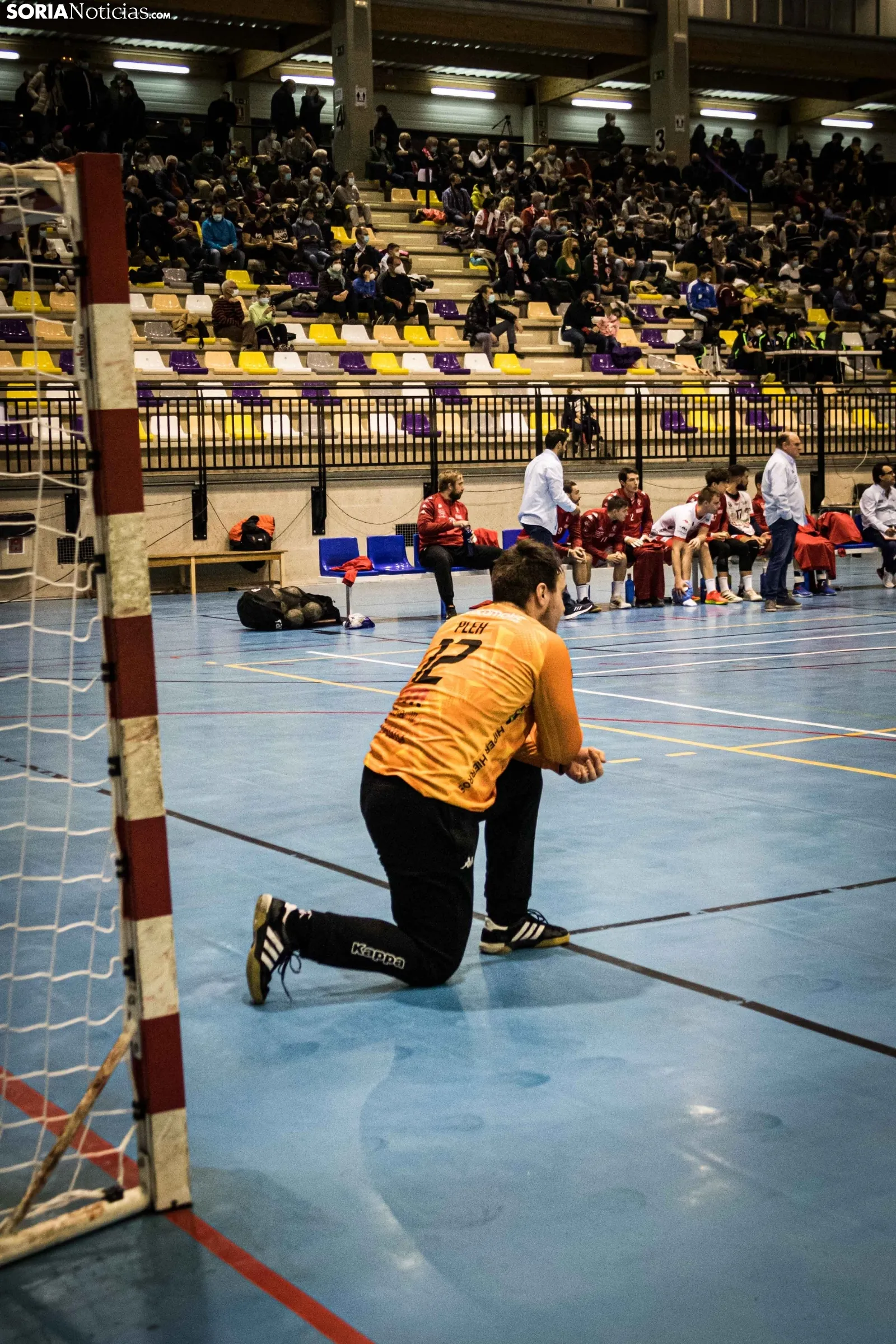 Las mejores imágenes del BM Soria vs BM Nava./ Foto: Viksarfotografia.