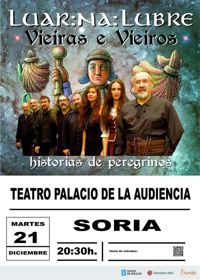 Foto 2 - Luar Na Lubre estar&aacute; el 21 en Soria para presentar su trabajo &lsquo;Vieiras e vieiros, historias de peregrinos&rsquo;