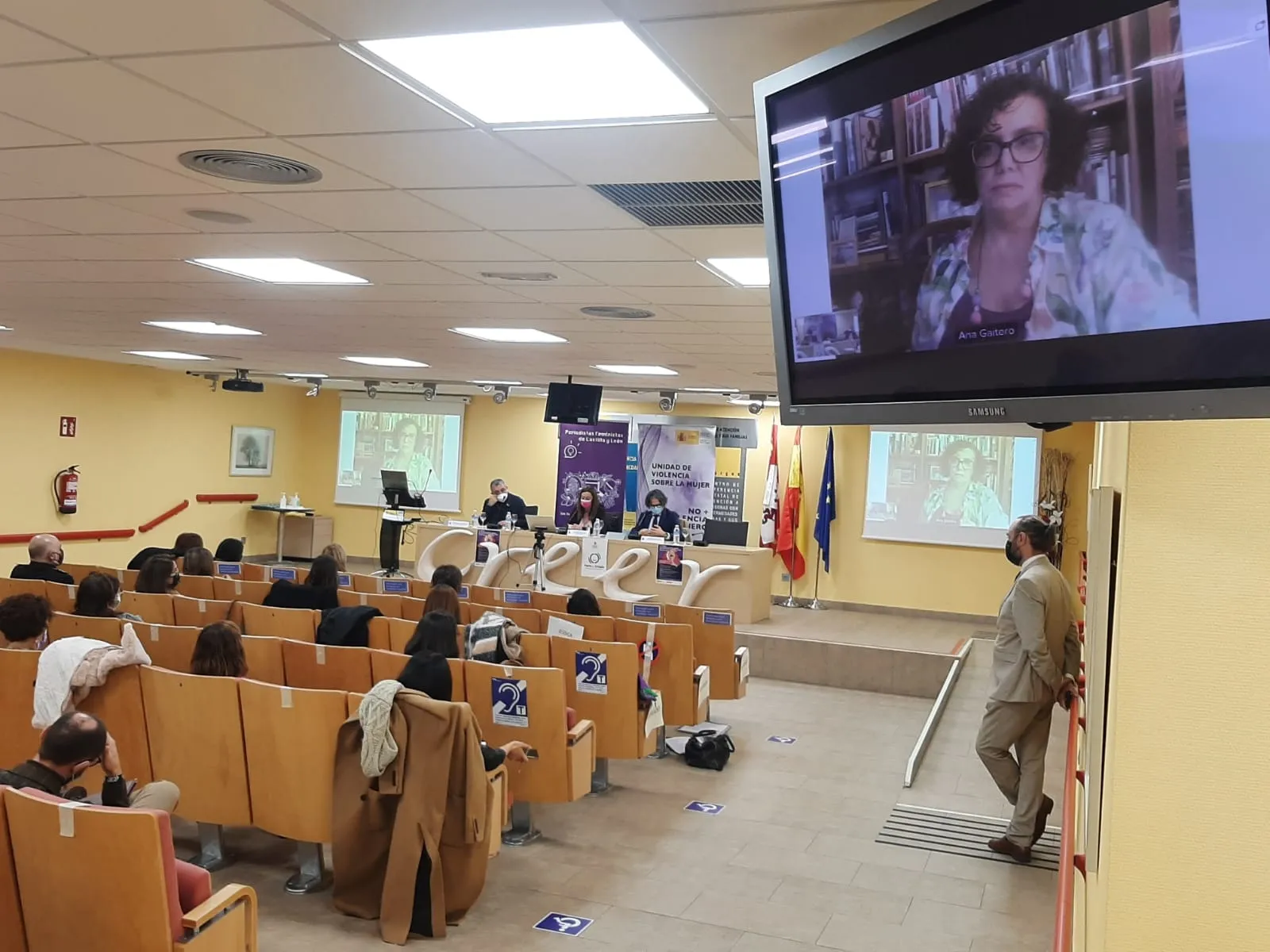 Imágenes de la jornada.