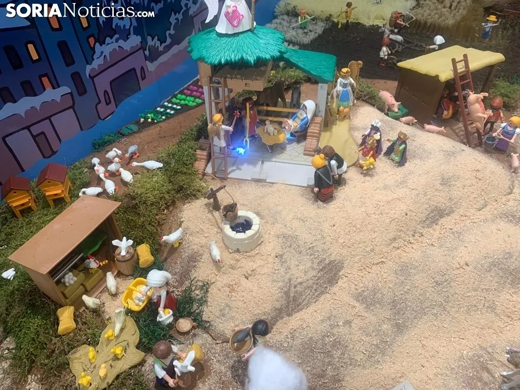 Foto 10 - El bel&eacute;n Playmobil de Soria abre sus puertas con 1.200 figuras