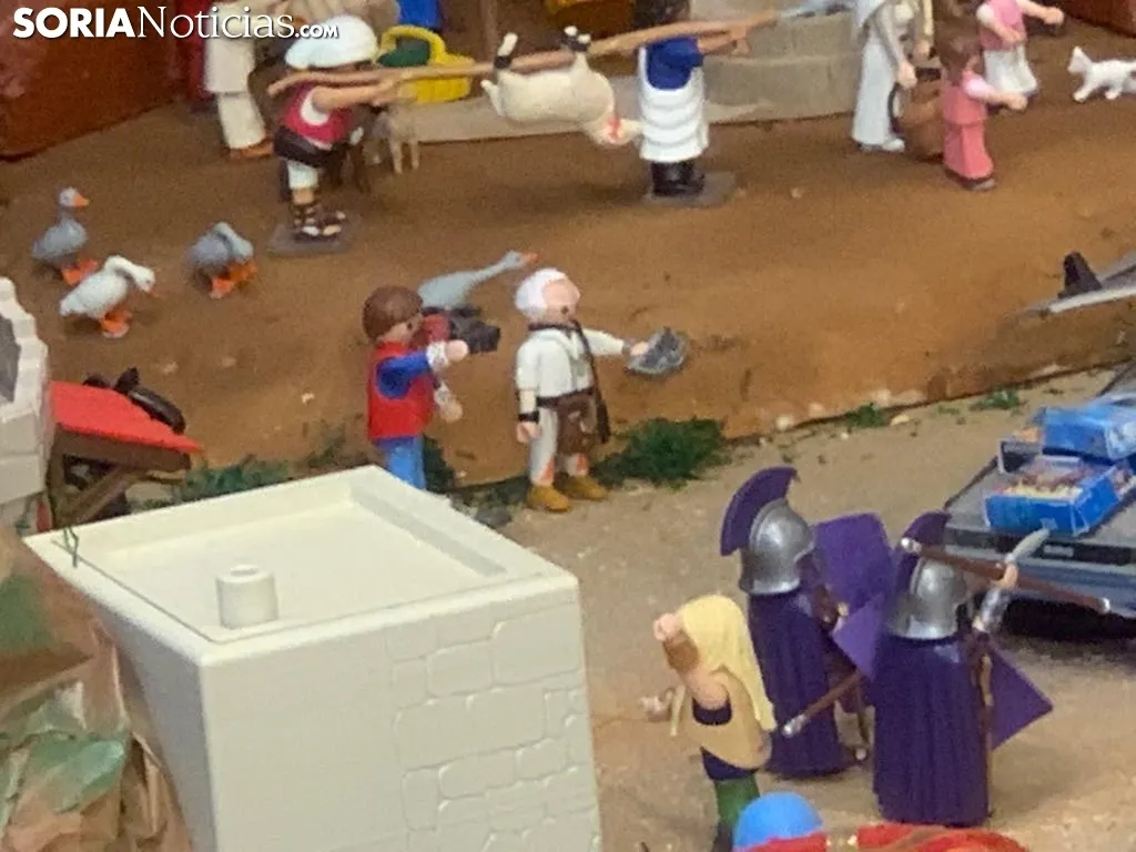 Foto 11 - El bel&eacute;n Playmobil de Soria abre sus puertas con 1.200 figuras
