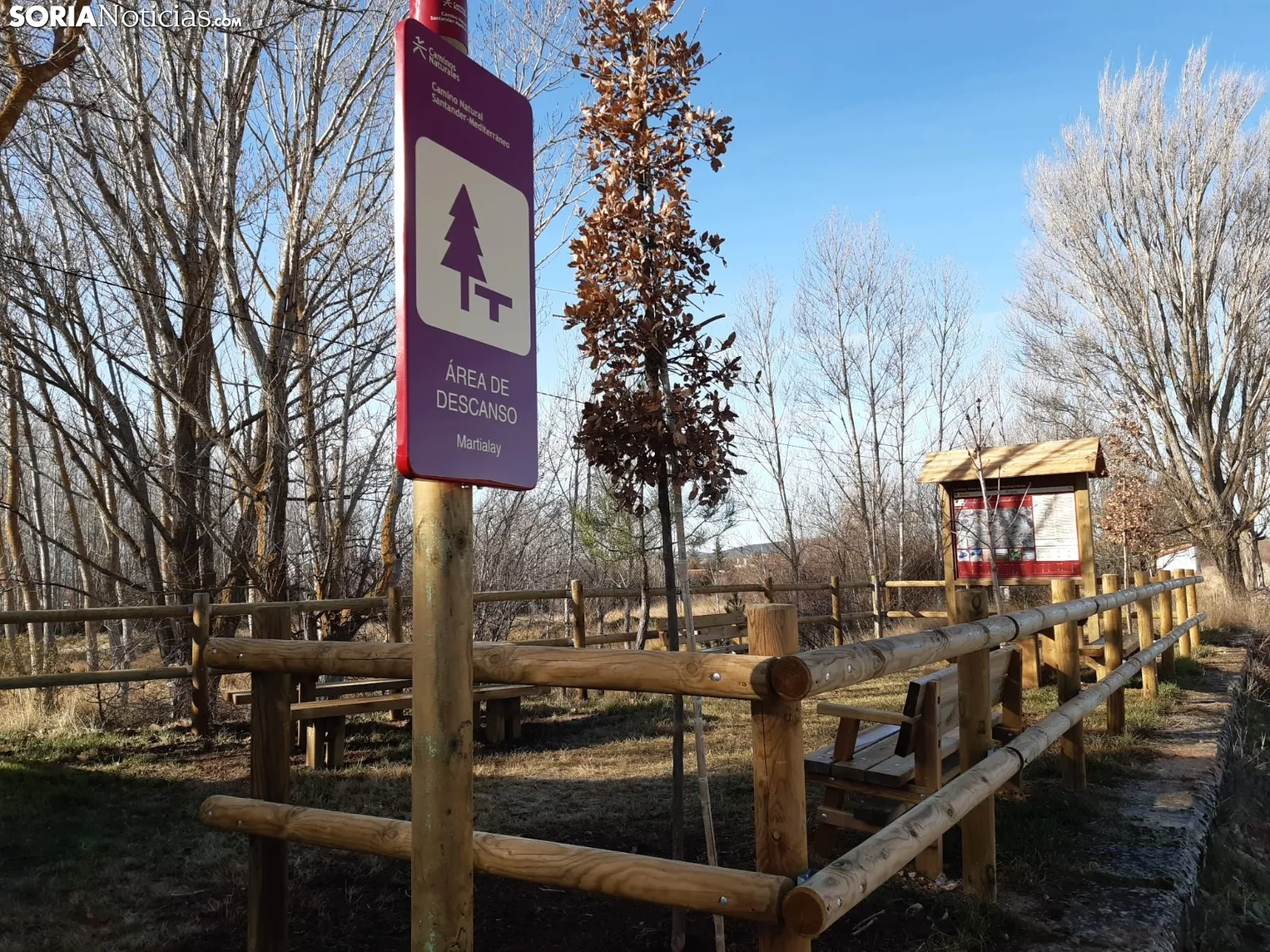 Virginia Barcones pone en funcionamiento el tramo de Vía Verde entre Valcorba y Ciria.