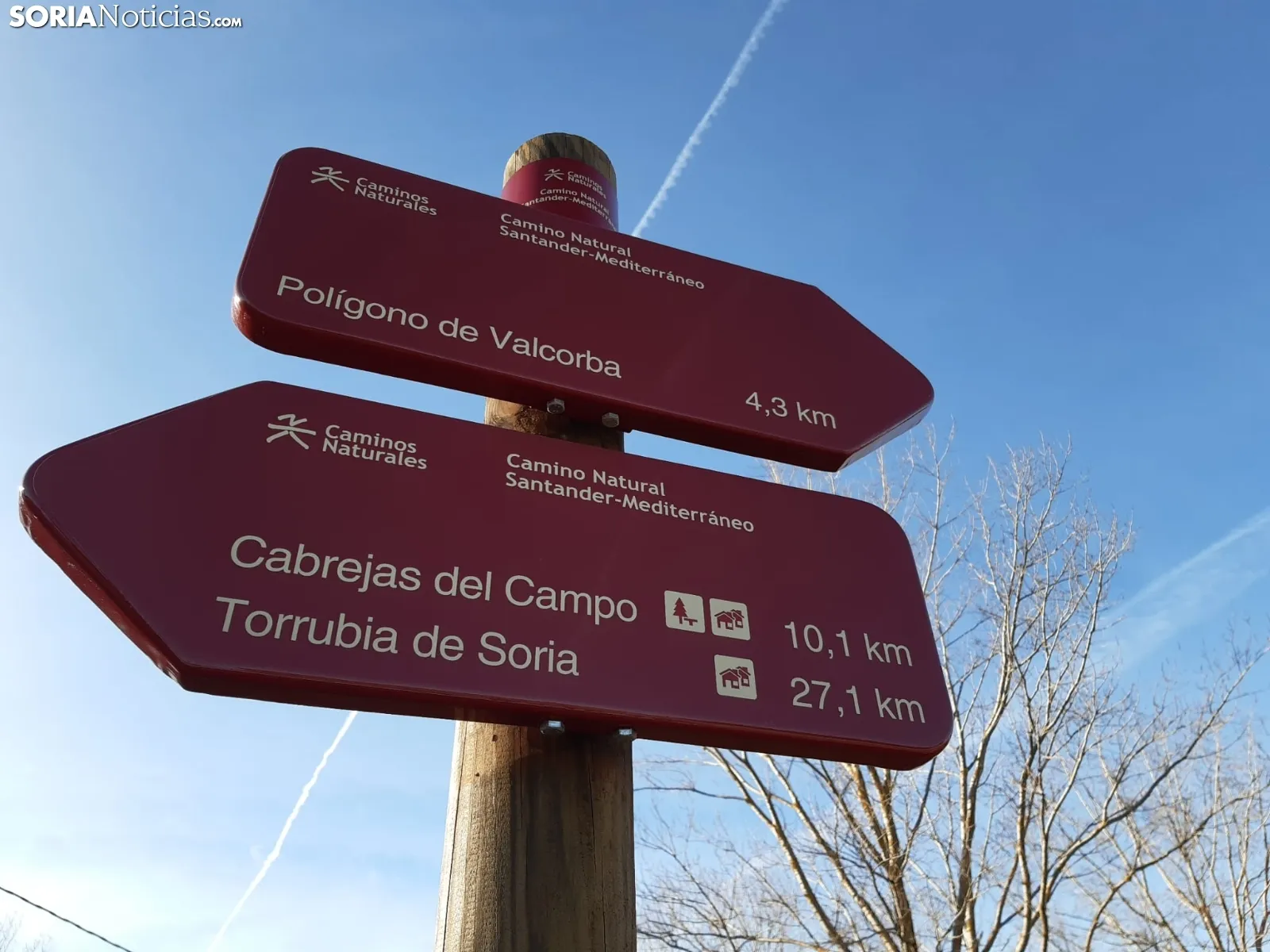 Virginia Barcones pone en funcionamiento el tramo de Vía Verde entre Valcorba y Ciria.