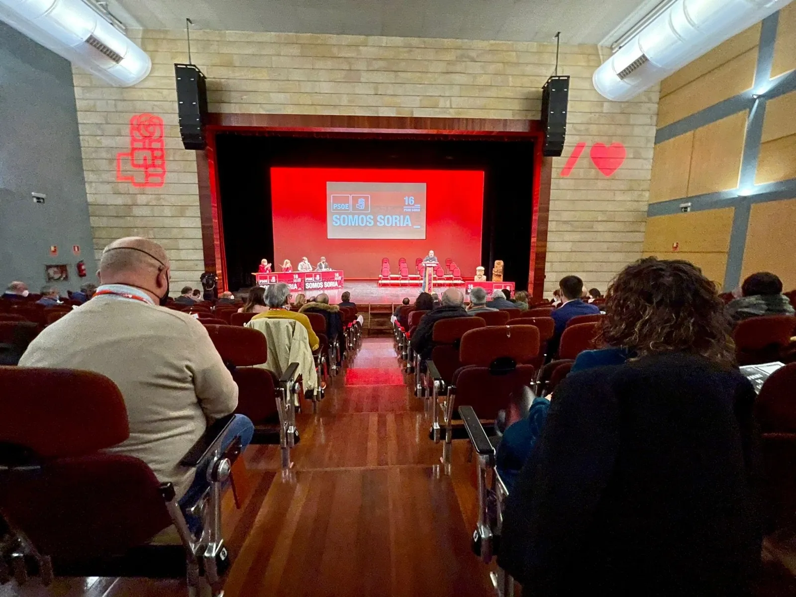 Foto 2 - Luis Rey y Fco. Javier Mu&ntilde;oz, reelegidos secretarios general y de organizaci&oacute;n en el PSOE de Soria