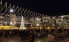 La plaza Mayor burgense en el encendido navideño el 3 de diciembre. 