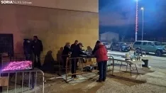 Una imagen de esta noche en Golmayo. /SN